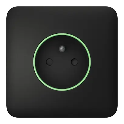 Ajax tlačítko SoloButton (1-gang/2-way)